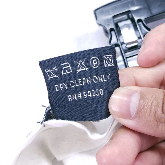 Paul Fredrick 100% Wool Italy Dark Sage Green Pleated Dress Pants Trousers 40R - Picture 16 of 16